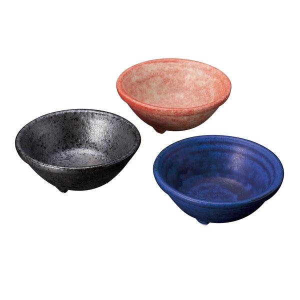 Mino ware side dish bowls (3-piece set)